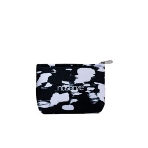 Black and White Splash Pouch